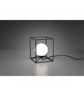 Gabbia Modern Table Lamp Black Matt-1