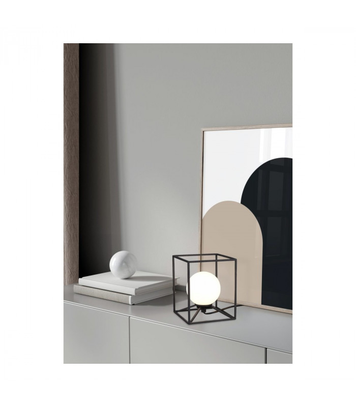 Gabbia Modern Table Lamp Black Matt-3