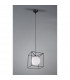 Gabbia Modern Globe Pendant Ceiling Light Black Matt-2
