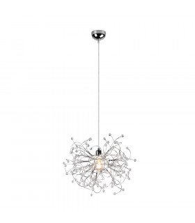Gloria Modern Pendant Ceiling Light Chrome-1