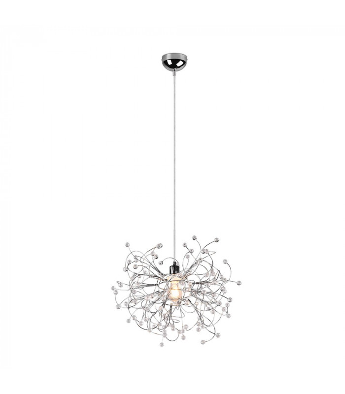 Gloria Modern Pendant Ceiling Light Chrome-1