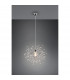 Gloria Modern Pendant Ceiling Light Chrome-2