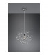Gloria Modern Pendant Ceiling Light Chrome-5