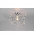Gloria Modern Semi Flush Ceiling Light Chrome-2