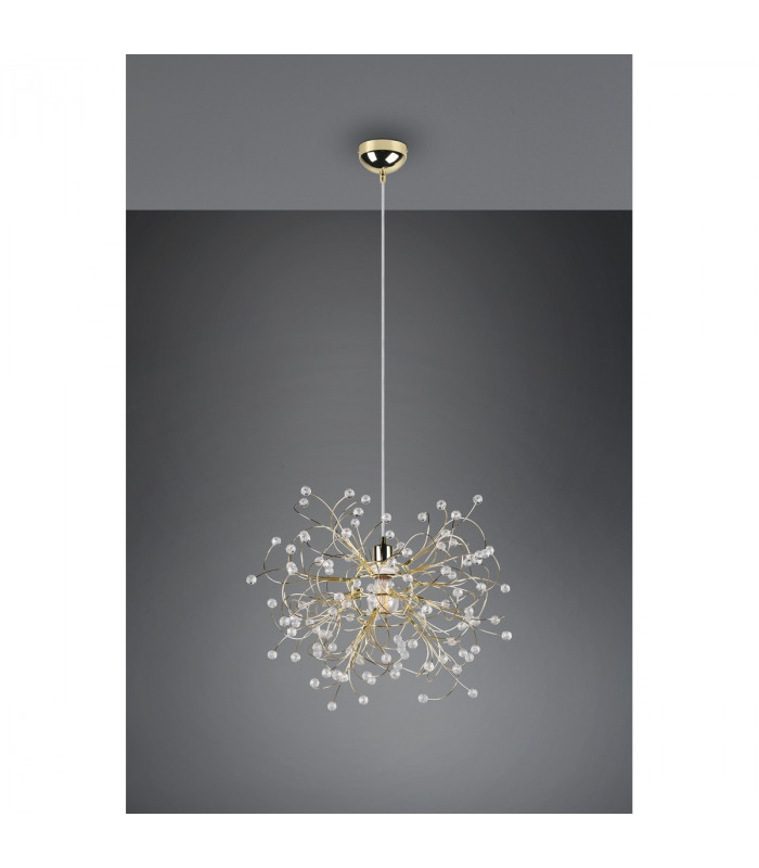 Gloria Modern Pendant Ceiling Light Brass polished-5