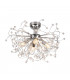Gloria Modern 4 Light Semi Flush Ceiling Light Chrome-1