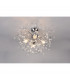 Gloria Modern 4 Light Semi Flush Ceiling Light Chrome-3