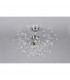 Gloria Modern 4 Light Semi Flush Ceiling Light Chrome-4