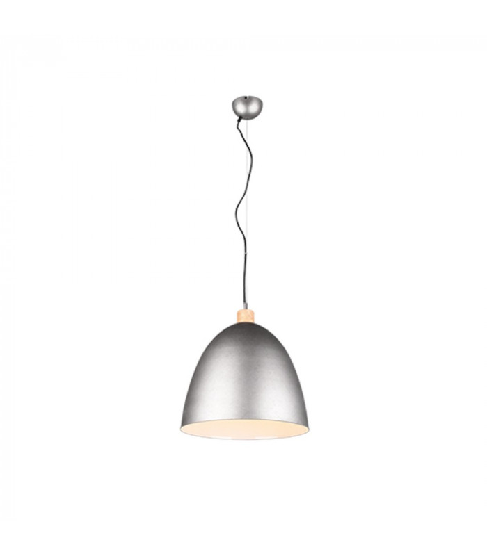 Jagger Modern 40cm Dome Pendant Ceiling Light Nickel antique-1