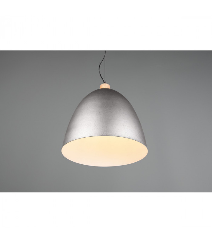 Jagger Modern 40cm Dome Pendant Ceiling Light Nickel antique-3