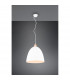 Jagger Modern 40cm Dome Pendant Ceiling Light White Matt-2