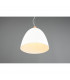 Jagger Modern 40cm Dome Pendant Ceiling Light White Matt-3