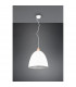 Jagger Modern 40cm Dome Pendant Ceiling Light White Matt-5