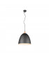 Jagger Modern 40cm Dome Pendant Ceiling Light Black Matt-1