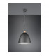 Jagger Modern 40cm Dome Pendant Ceiling Light Black Matt-5