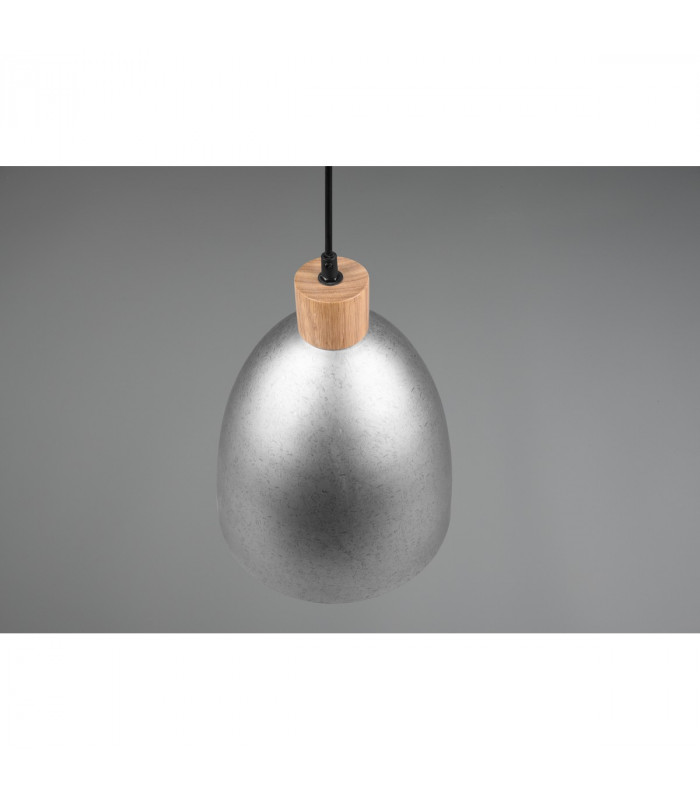 Jagger Modern 25cm Dome Pendant Ceiling Light Nickel antique-3