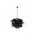 Leavy Modern 4 Light Pendant Ceiling Light Black Matt-1