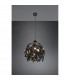 Leavy Modern Pendant Ceiling Light Black Matt-2