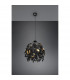 Leavy Modern Pendant Ceiling Light Black Matt-5