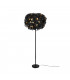 Leavy Modern 3 Light Floor Lamp Black Matt with Footswitch-1