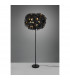 Leavy Modern 3 Light Floor Lamp Black Matt with Footswitch-2