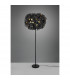 Leavy Modern 3 Light Floor Lamp Black Matt with Footswitch-3