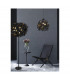 Leavy Modern 3 Light Floor Lamp Black Matt with Footswitch-4
