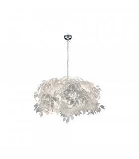 Leavy Modern 4 Light Pendant Ceiling Light Chrome-1