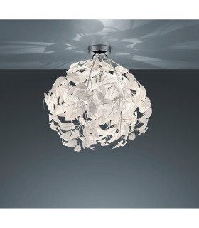 Leavy Modern Semi Flush Ceiling Light Chrome-1