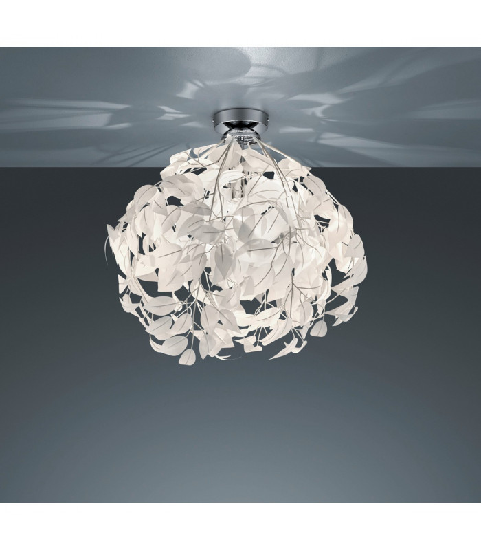 Leavy Modern Semi Flush Ceiling Light Chrome-1