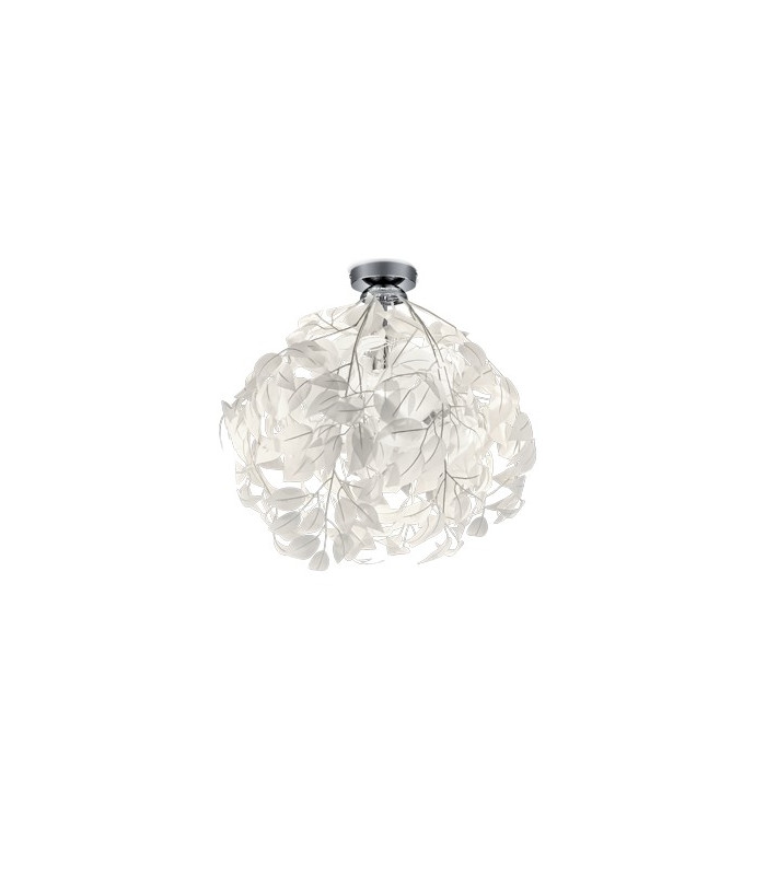 Leavy Modern Semi Flush Ceiling Light Chrome-2