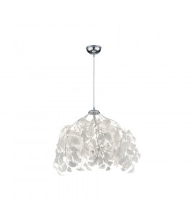 Leavy Modern Pendant Ceiling Light Chrome-1