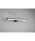 Lino Modern 40cm Bathroom Wall Lamp Black Matt 3000K IP44-3