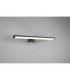 Lino Modern 40cm Bathroom Wall Lamp Black Matt 3000K IP44-4