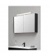 Lino Modern 40cm Bathroom Wall Lamp Chrome 3000K IP44-6