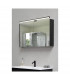 Lino Modern 60cm Bathroom Wall Lamp Black Matt 3000K IP44-6
