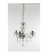 Lüster Classic 3 Light Multi Arm Chandelier Chrome Clear-1