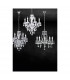 Lüster Young living 5 Light Multi Arm Chandelier Chrome White-3