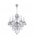 Lüster Young living 5 Light Multi Arm Chandelier Chrome-1