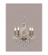 Lüster Classic 5 Light Multi Arm Chandelier Brass polished-2