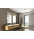 Mattimo Modern 60cm Bathroom Wall Lamp Chrome 3000K IP44-5