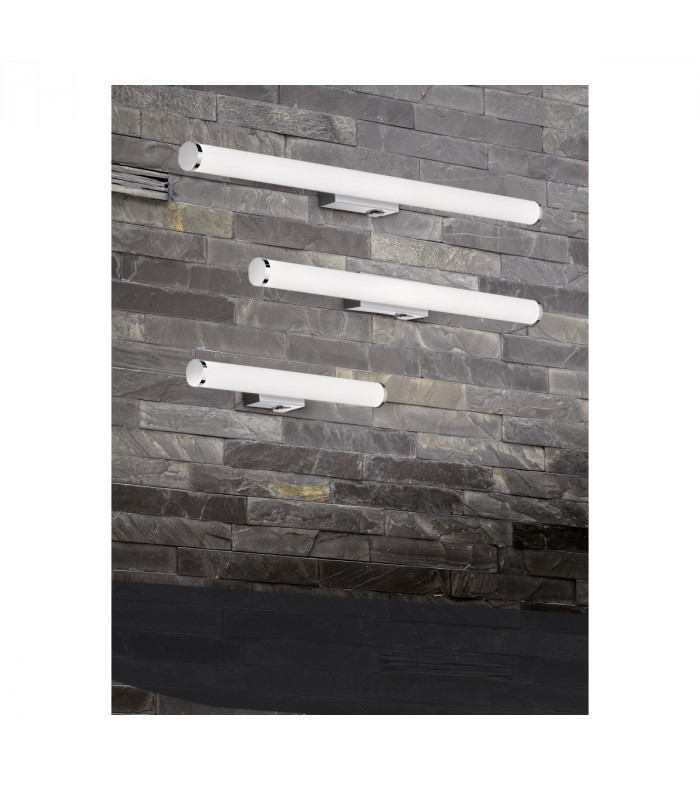 Mattimo Modern 80cm Bathroom Wall Lamp Chrome 3000K IP44-3
