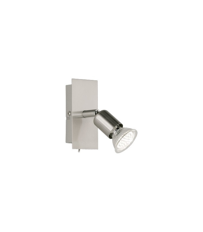 Nimes Modern Single Spotlight Nickel Matt 3000K-2