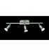 Nimes Modern 3 Light Ceiling Spotlight Bar Nickel Matt 3000K-2