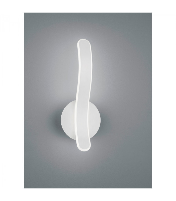 Parma Modern LED Wall Lamp White Matt 4000K-2