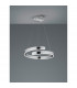 Parma Modern LED Pendant Ceiling Light Chrome 4000K-2