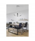Parma Modern LED Pendant Ceiling Light Chrome 4000K-3