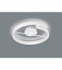 Parma Modern LED Semi Flush Light White Matt 4000K-2
