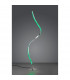 Rubin Modern RGBW LED Integrated Floor Lamp Brushed aluminium 3000K Remote control-5
