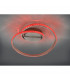Rubin Modern RGBW LED Semi Flush Light Brushed aluminium 3000K Remote control-5